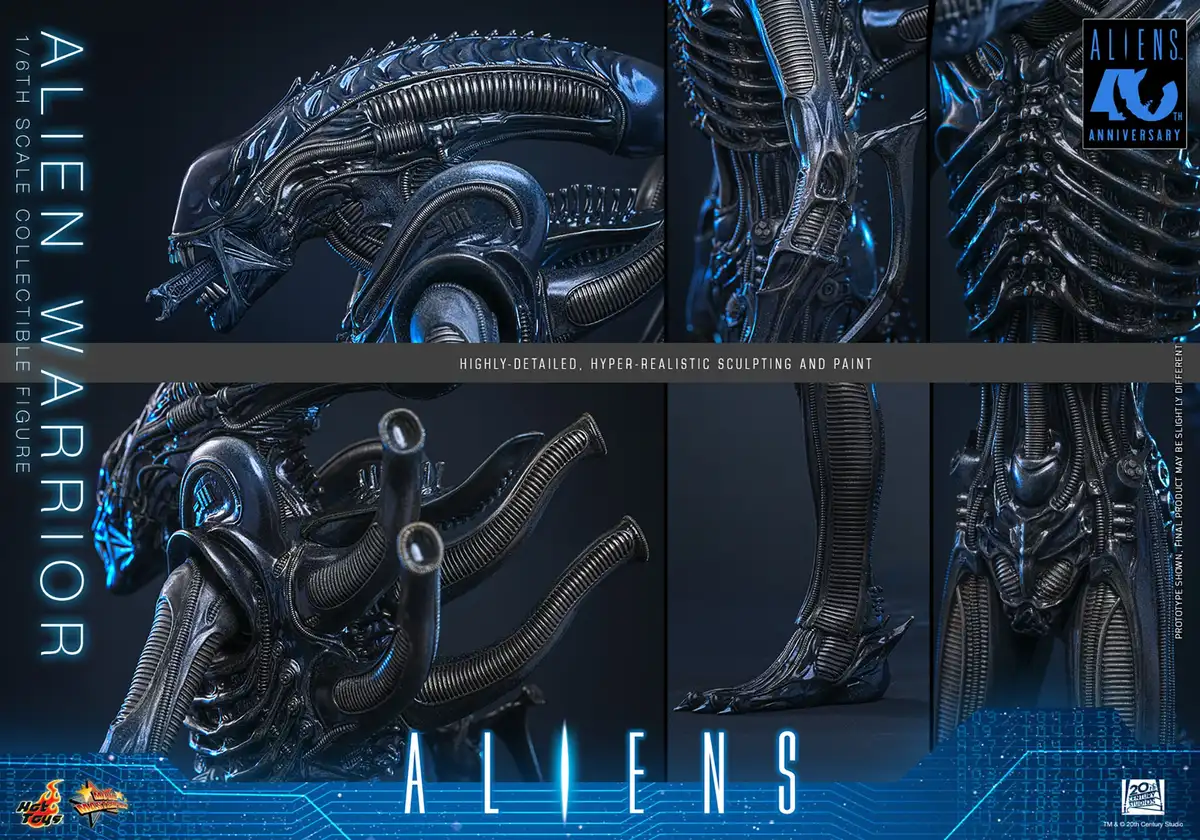 Aliens MMS898 Alien Warrior 1 6th Scale Collectible Figure 15