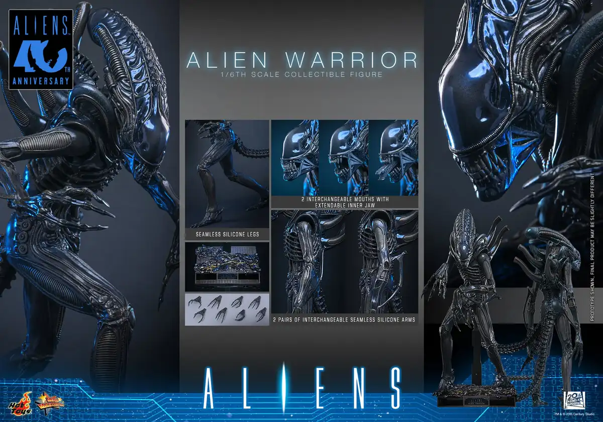 Aliens MMS898 Alien Warrior 1 6th Scale Collectible Figure 19