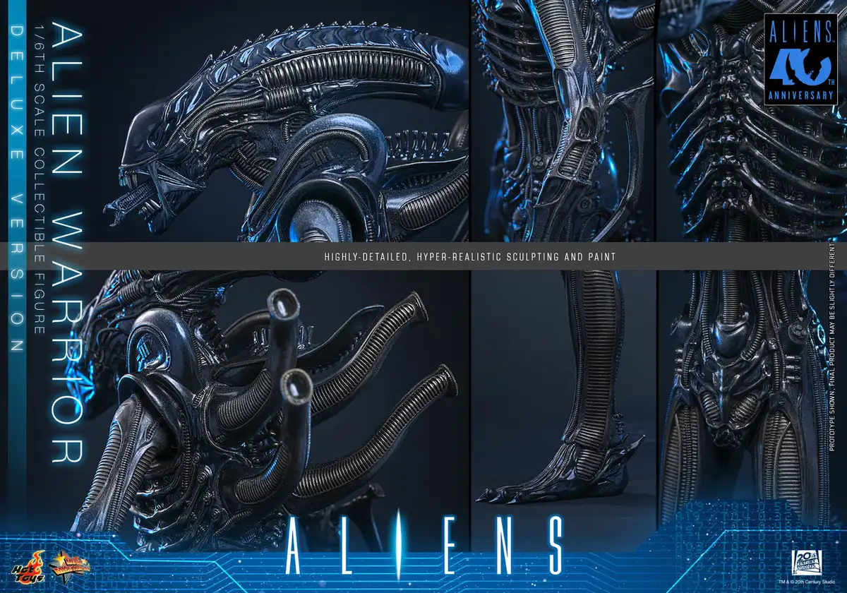 Aliens MMS899 Alien Warrior (Deluxe Ver.) 1 6th Scale Collectible Figure 19