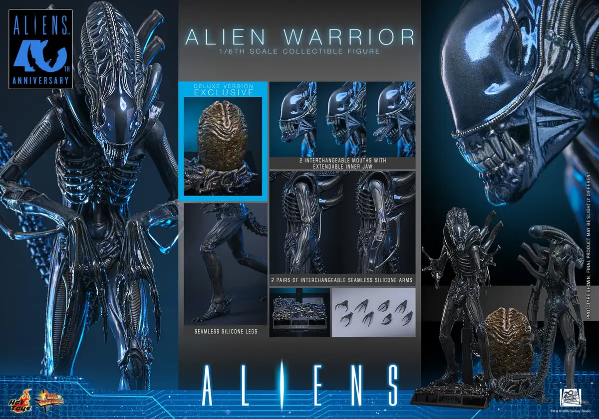Aliens MMS899 Alien Warrior (Deluxe Ver.) 1 6th Scale Collectible Figure 24