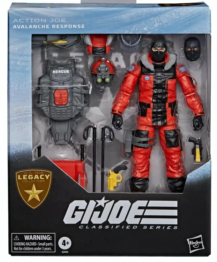 Avalanche Response Action Joe GI Joe Classified Series 1