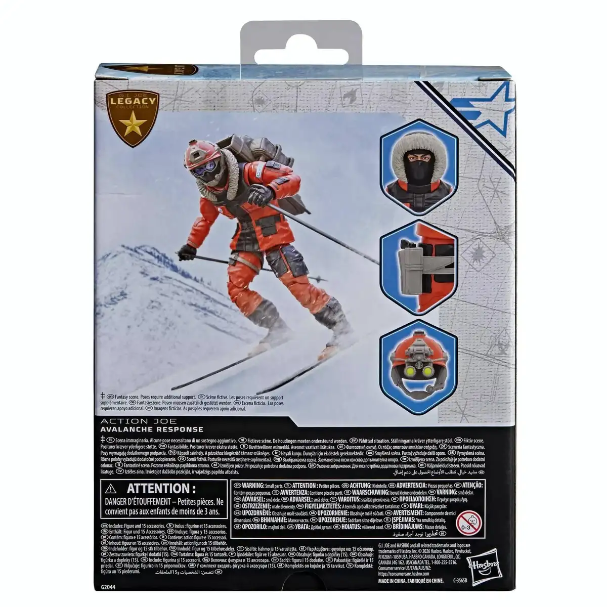 Avalanche Response Action Joe GI Joe Classified Series 2