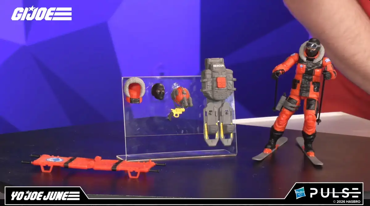 Avalanche Response Action Joe GI Joe Classified Series Yo Joe June 2026 2