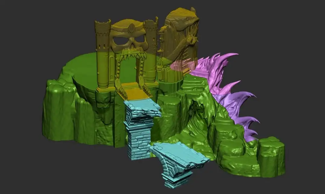 Battle For Eternia 2 in 1 MOTU Core Playset Behind the Scenes 2