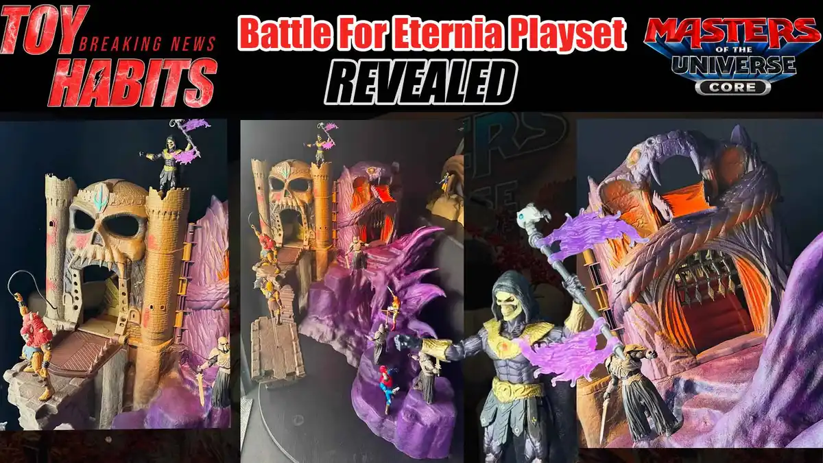 Battle For Eternia MOTU Core 2 in 1 Playset Revealed