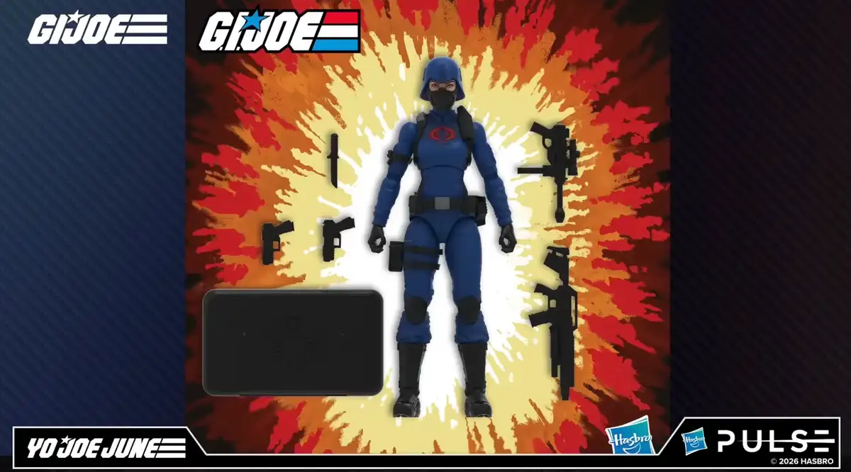 Cobra Valkerie GI Joe Classified Series Retro Cardback Digital Render
