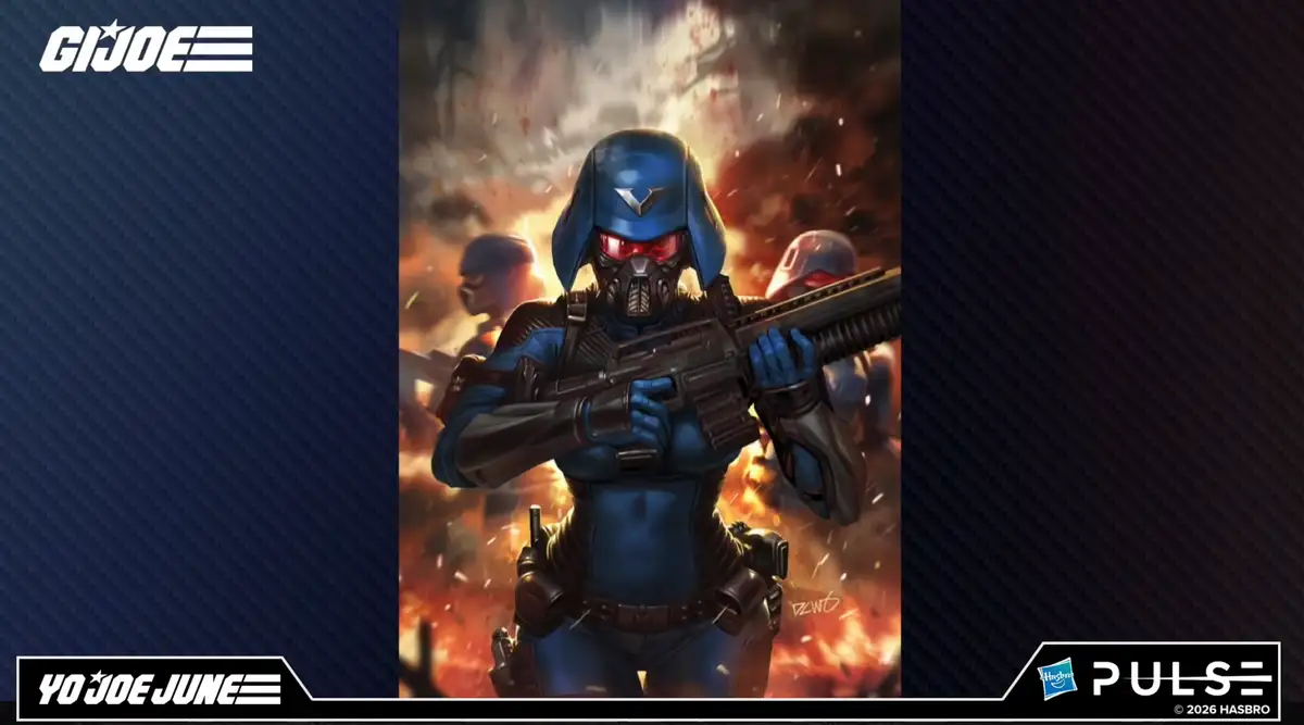 Cobra Valkerie Retro Cardback GI Joe Classified Series Name Only Reveal Yo Joe June 2026