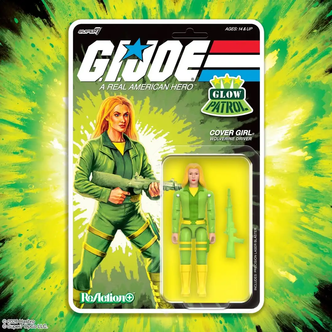 Cover Girl GI Joe Super7 ReAction+ Glow Patrol JoeFest 2026 Exclusive 5
