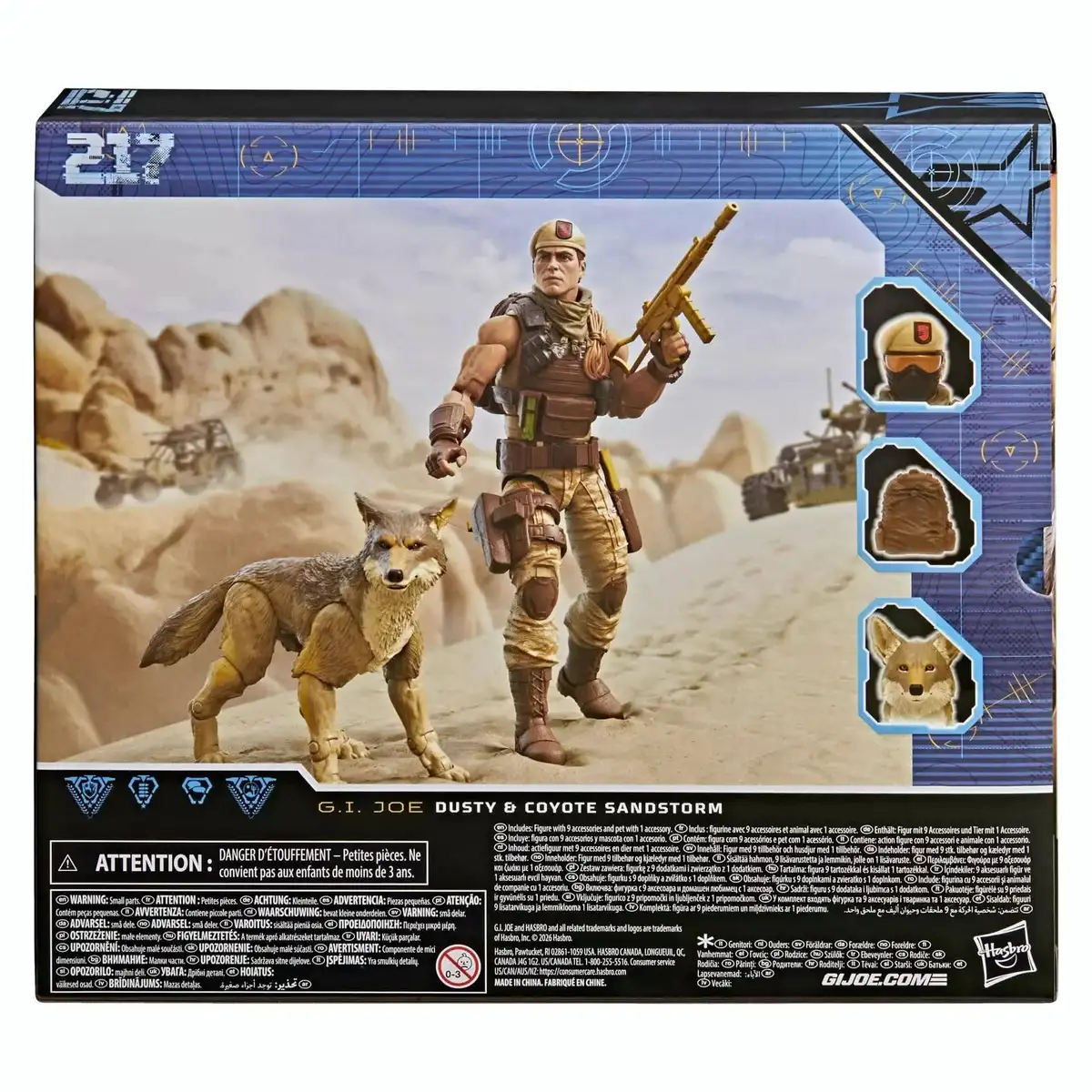 Dusty and Sandstorm GI Joe Classified Series 4