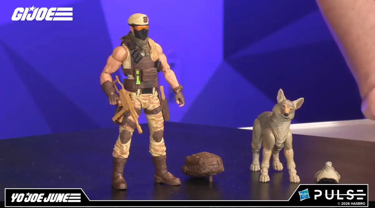 Dusty and Sandstorm GI Joe Classified Series Yo Joe June 2026 3