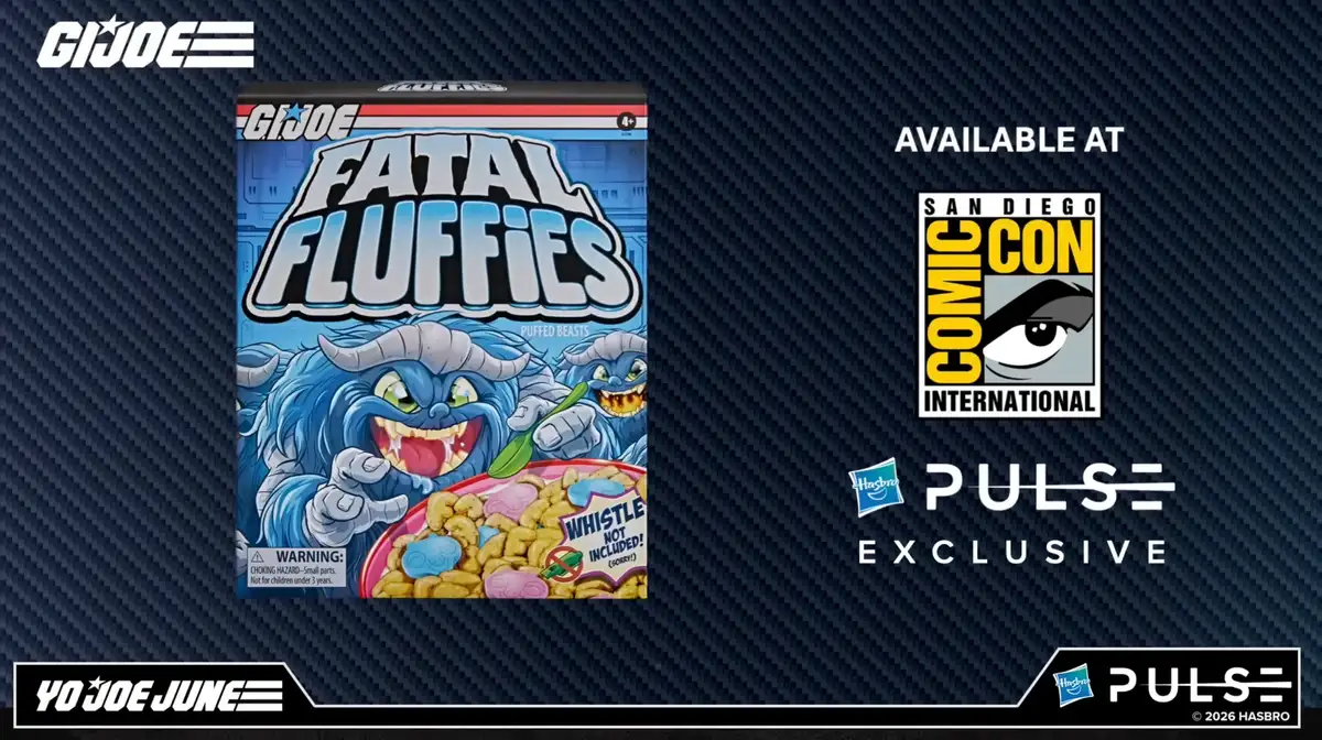 Fatal Fluffies GI Joe Classified Series Yo Joe June 2026 GI Joe Classidied Series FanStream Reveals 1