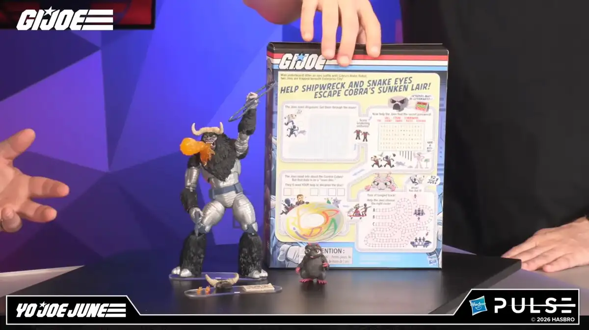 Fatal Fluffies GI Joe Classified Series Yo Joe June 2026 GI Joe Classidied Series FanStream Reveals 6