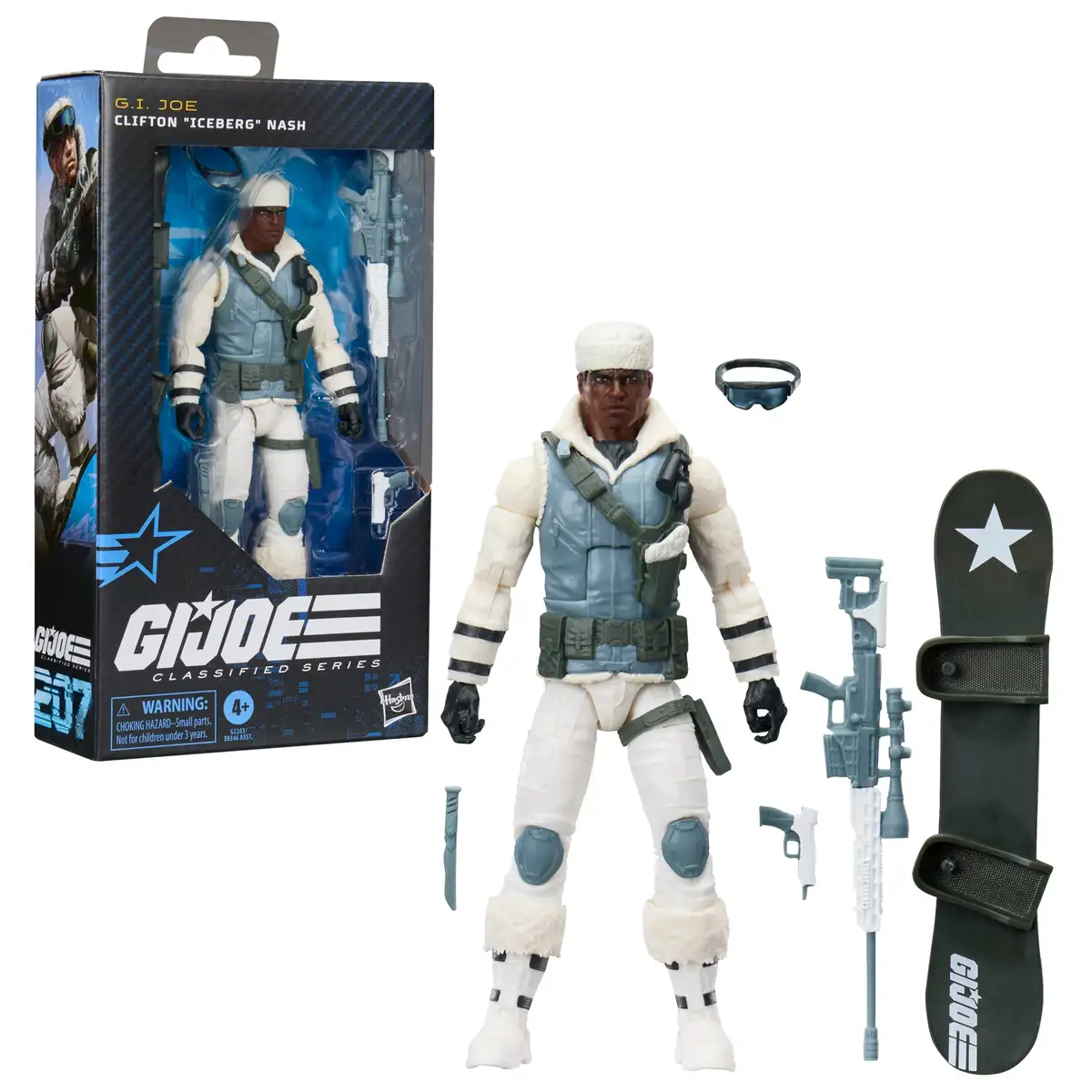 G.I. Joe Classified Series #207 Clifton Iceberg Nash Action Figure 16