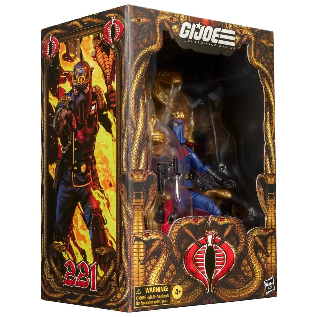 G.I. Joe Classified Series Cobra Commander with Throne Set 2