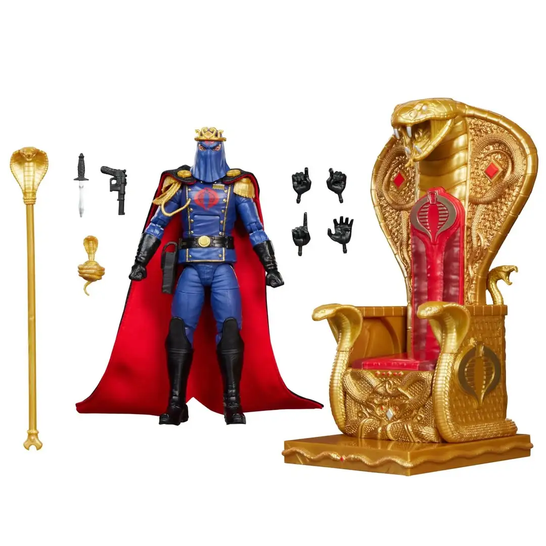 G.I. Joe Classified Series Cobra Commander with Throne Set 5