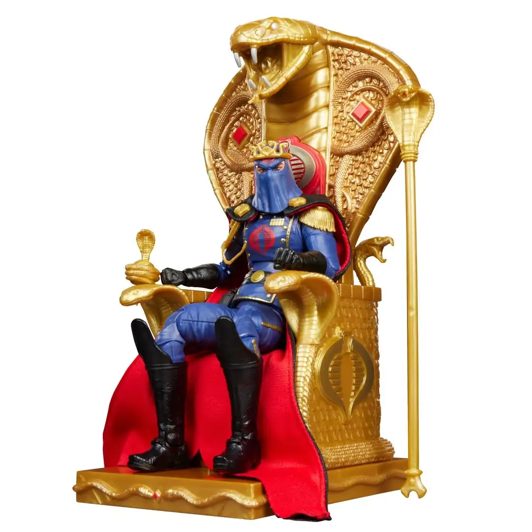 G.I. Joe Classified Series Cobra Commander with Throne Set 6