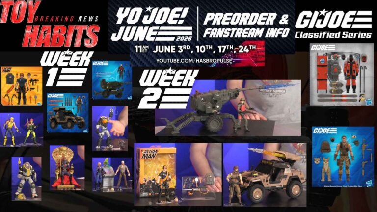 GI Joe Classified Series Yo Joe June 2026 FanStream Info Preorders