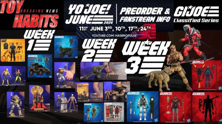GI Joe Classified Series Yo Joe June 2026 FanStream Info Preorders