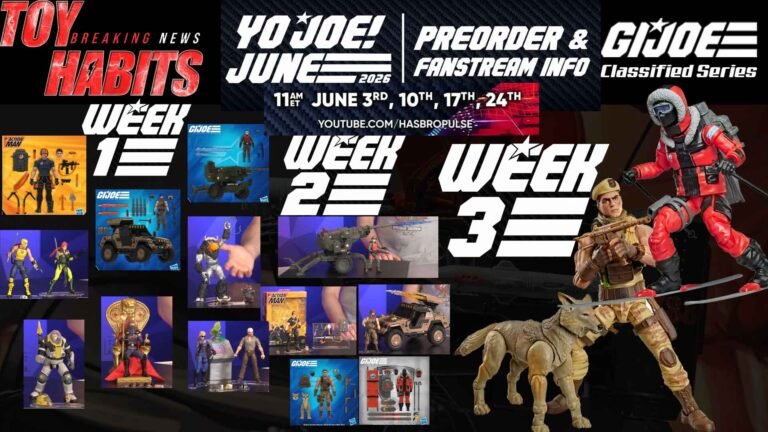 GI Joe Classified Series Yo Joe June 2026 FanStream Info Preorders