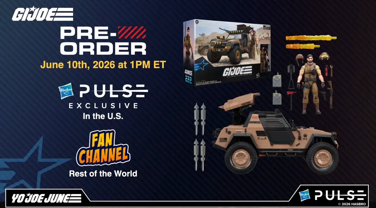 GI Joe Classified Series Yo Joe June 2026 Week 2 Reveals 22