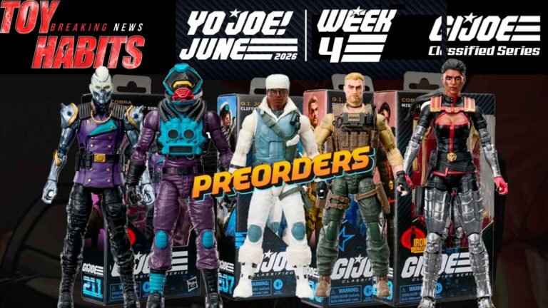 GI Joe Classified Series Yo Joe June 2026 Week 4 Preorders