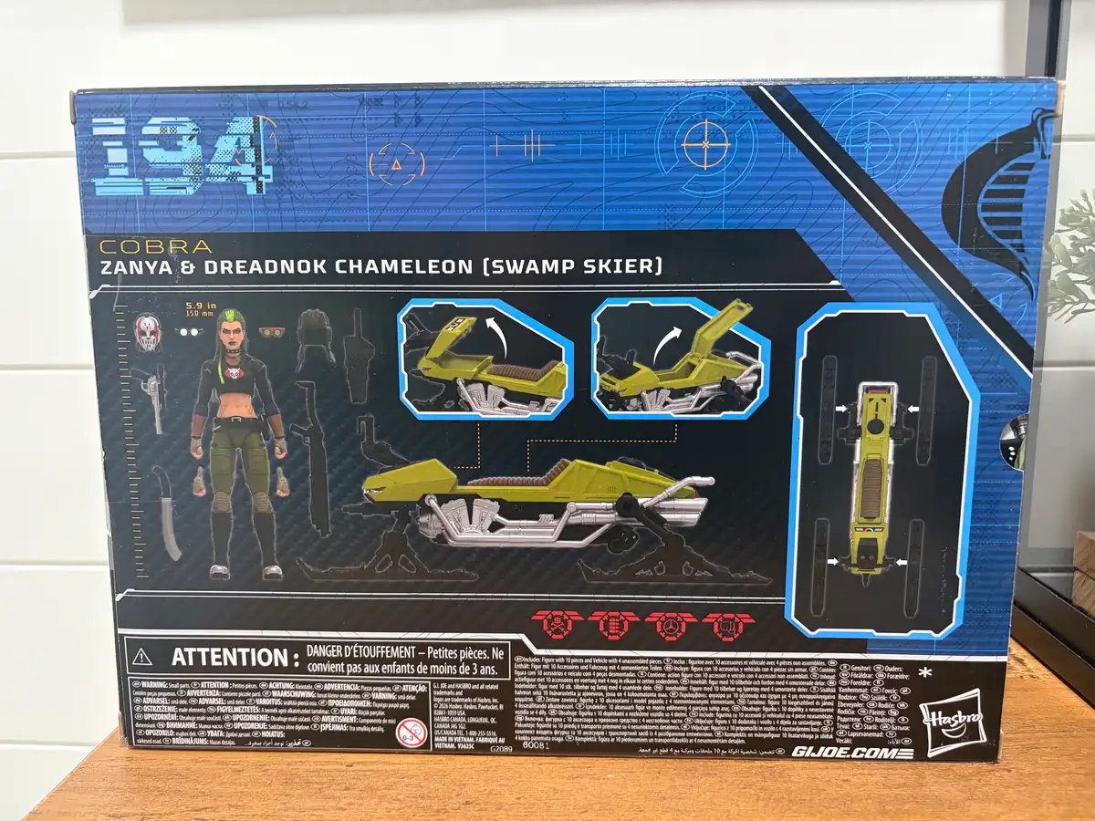 GI Joe Classified Zanya & Dreadnok Chameleon IH 2