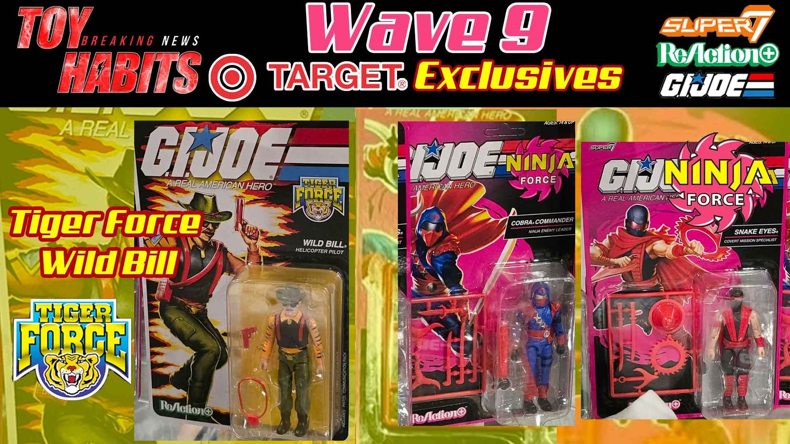 GI Joe ReAction+ Wave 9 Target Exclusives Leaked Images