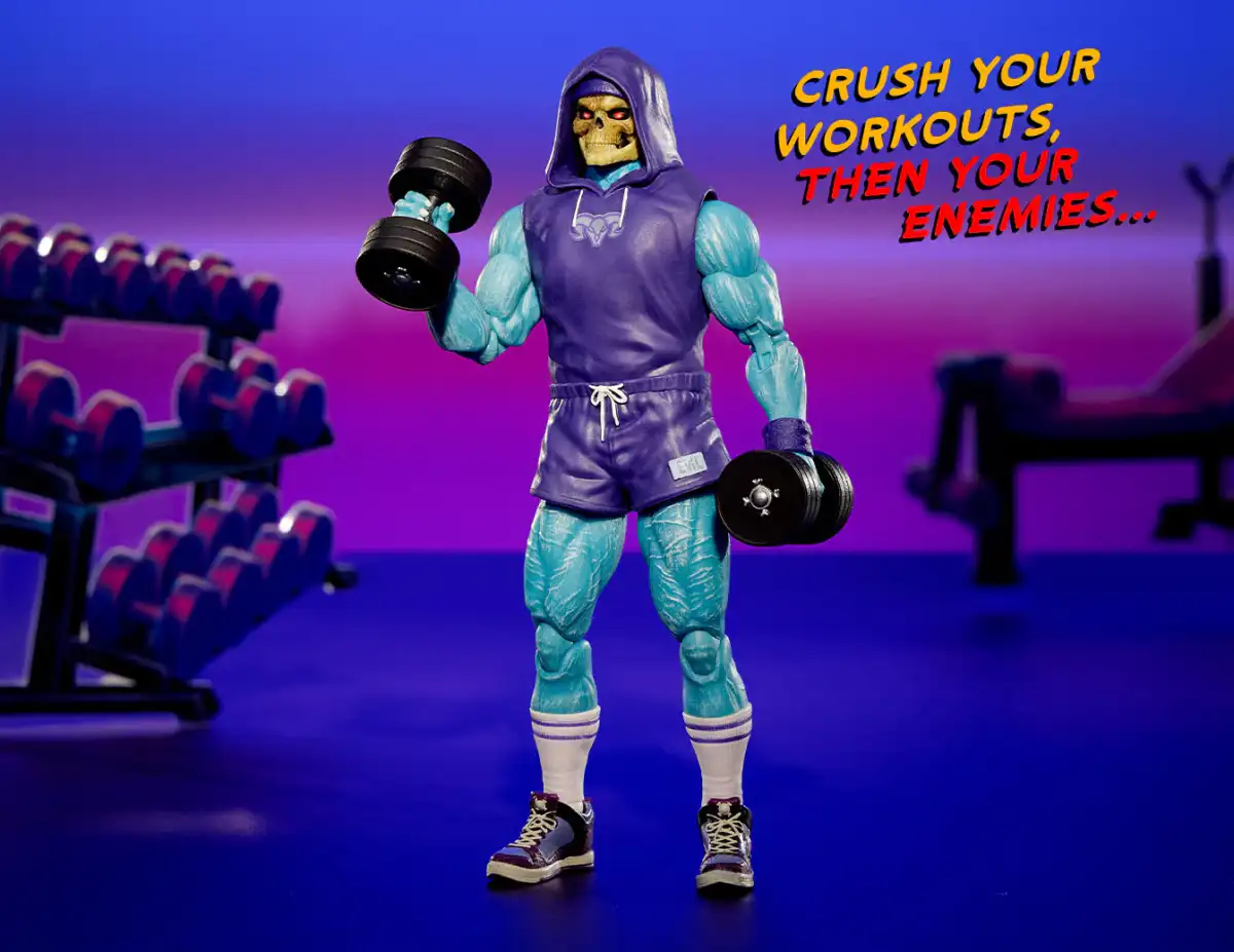 Gym Bro Skeletor MOTU Chronicles SDCC 2026 Exclusive 1a