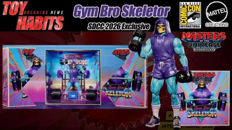 Gym Bro Skeletor MOTU Chronicles SDCC 2026 Exclusive Revealed