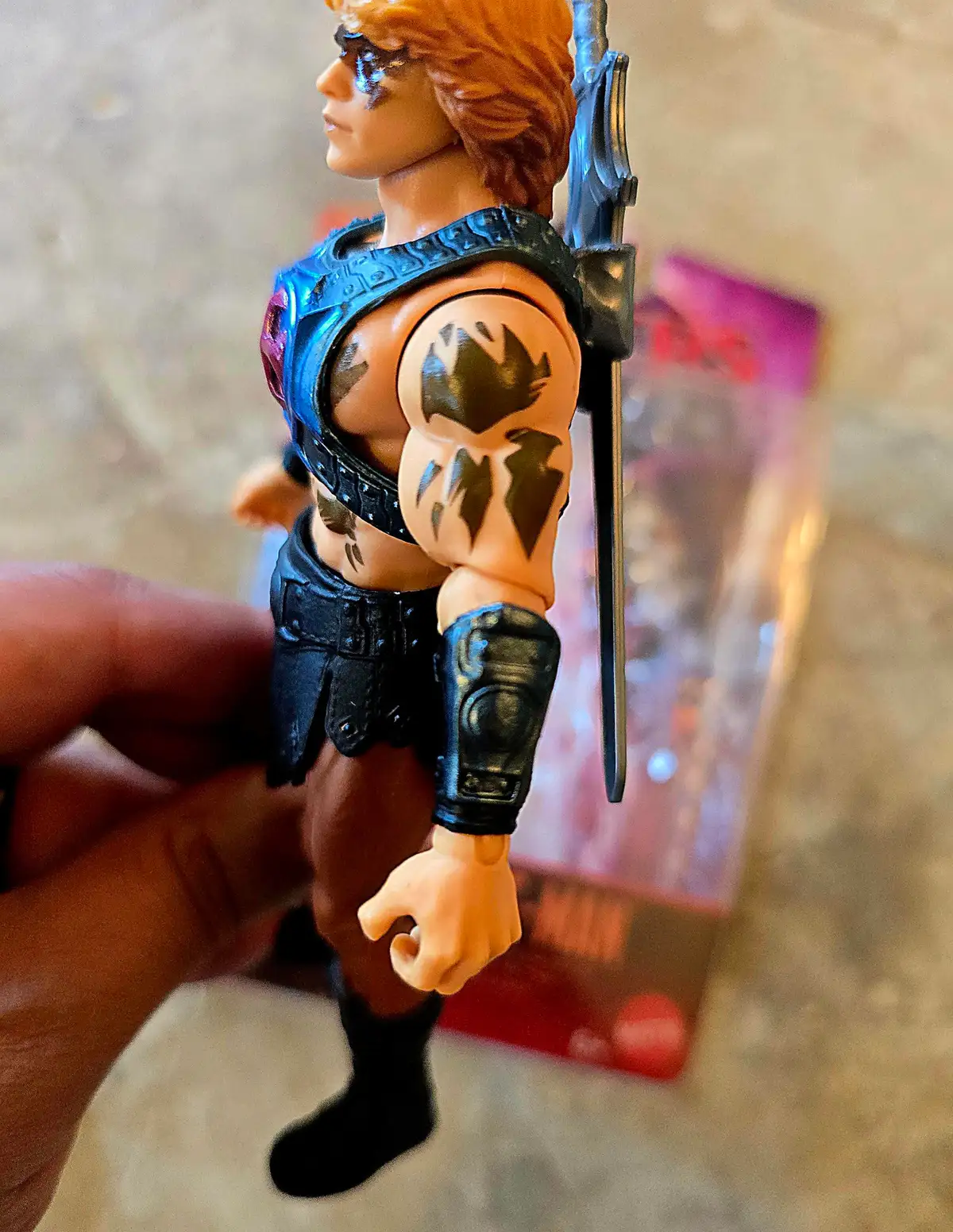 He Man v2 MOTU Core In Hand Iamges 2
