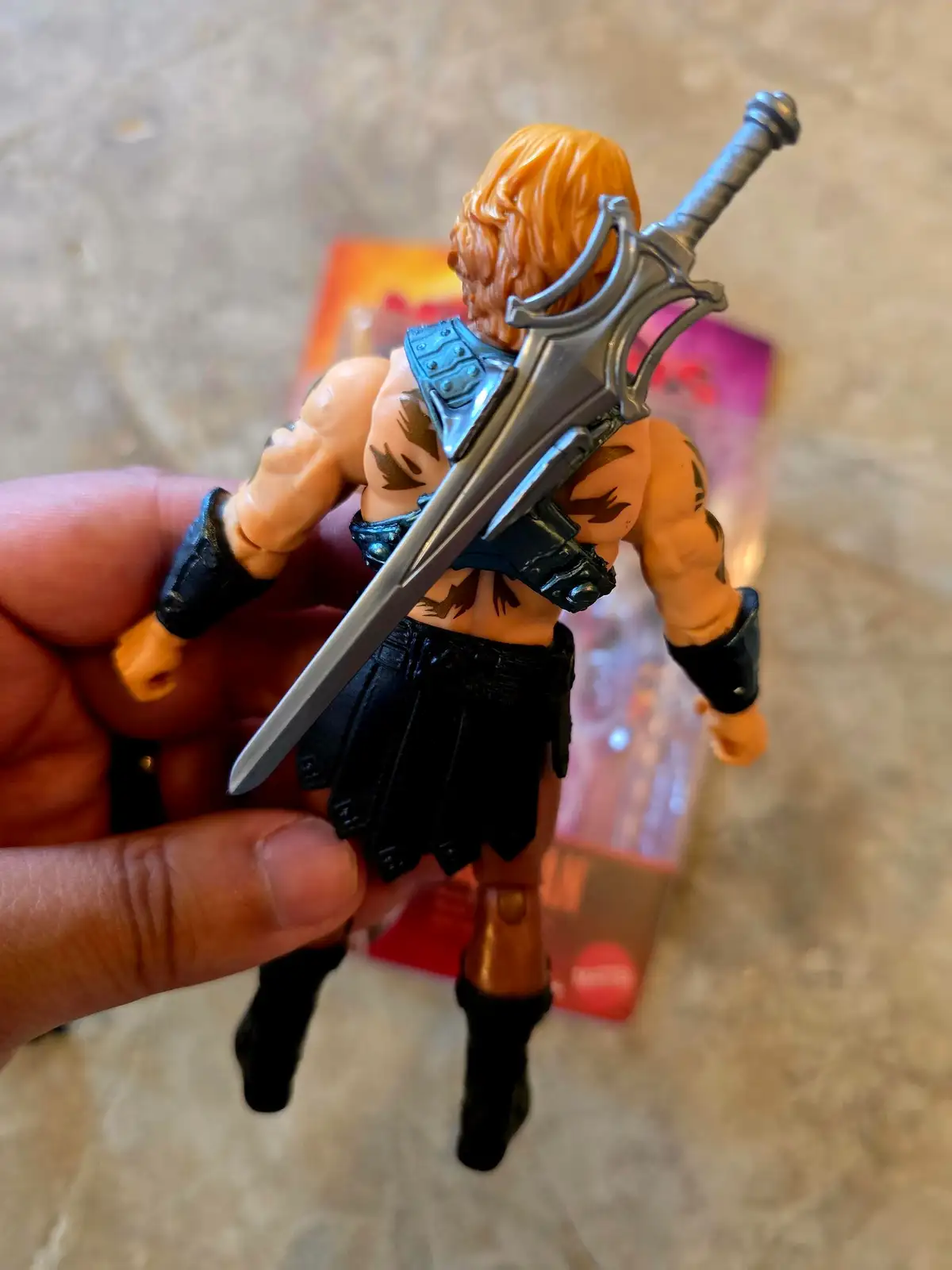 He Man v2 MOTU Core In Hand Iamges 5