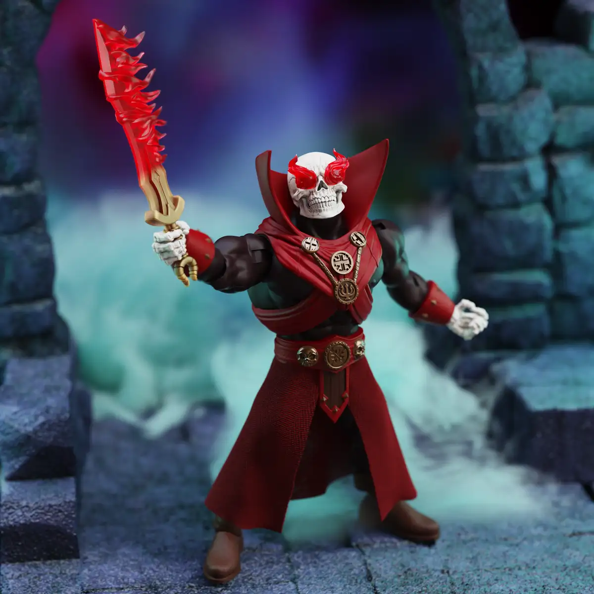Immortal Champions Thulsa Doom  Undead Sorcerer Action Figure 03