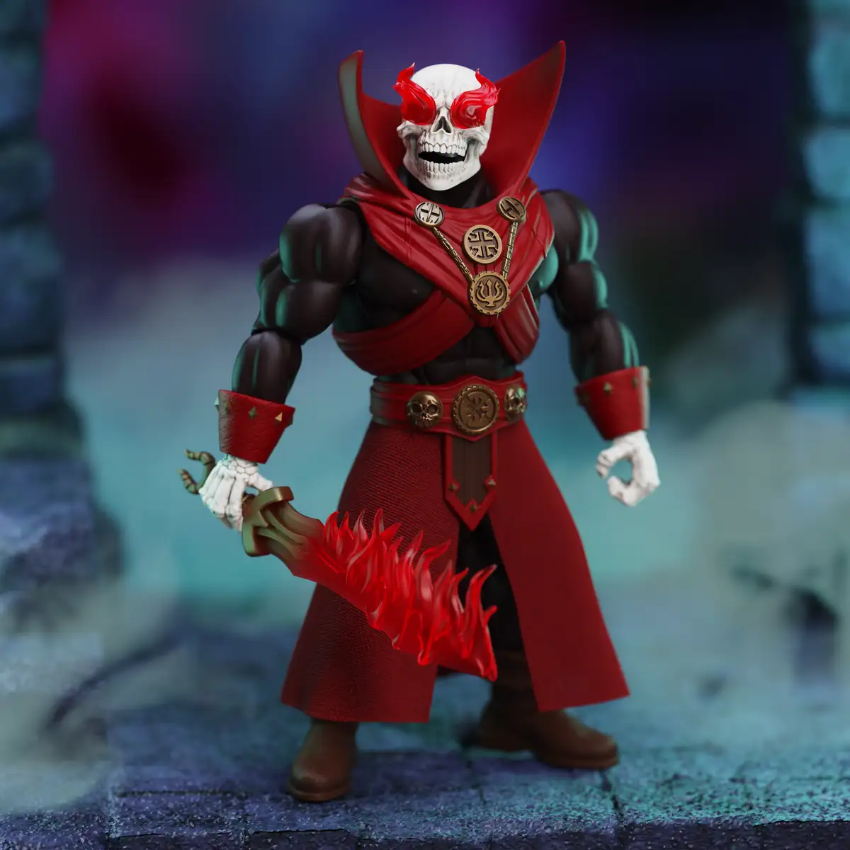 Immortal Champions Thulsa Doom  Undead Sorcerer Action Figure 04
