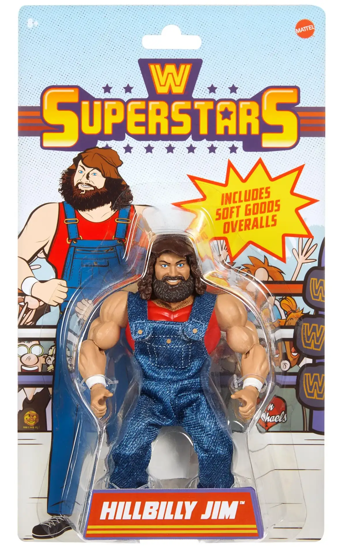 JHX70 HillBillyJim WWE Superstars 19 Figure Aa