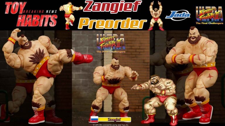 Jada Toys Ultra Street Fighter II Zangief Preorder