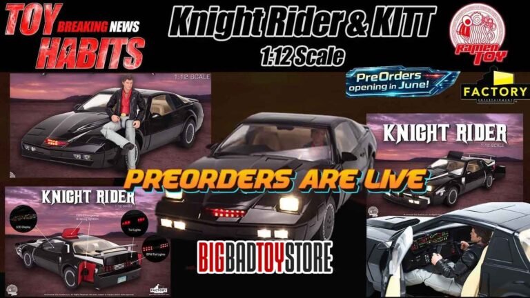 Knight Rider Twelfth SPM KITT with Michael Knight by Factory Entertainment & Ramen Toy