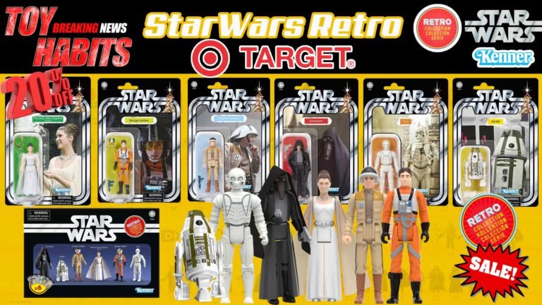 Latest Star Wars Retro Collection 6-Pack On Sale at Target