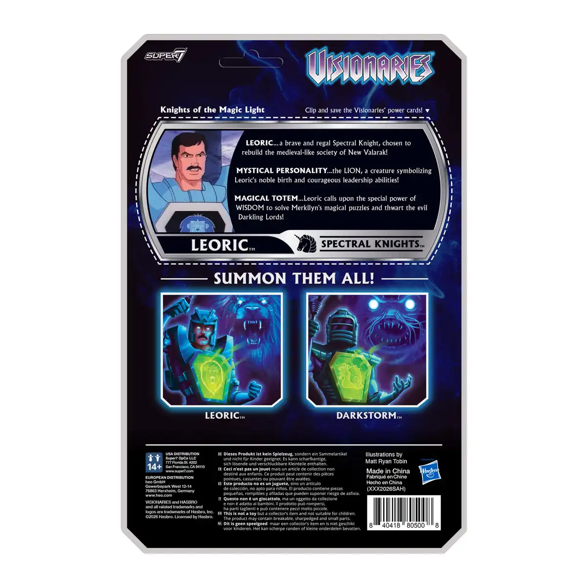 Leoric Visionaries Super7 ReAction+ Official Image 4