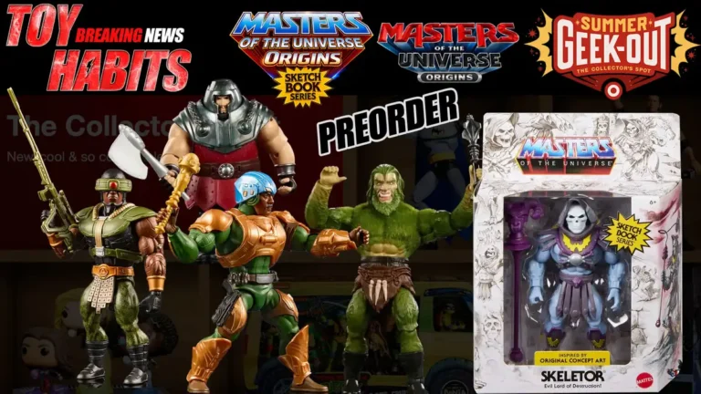 MOTU Origins Movie and Skeletor Sketchbook Series Target Exclusive Preorders