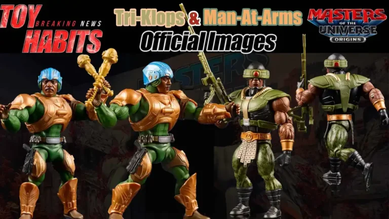 Man-At-Arms & Tri-Klops MOTU Origins Movie Official Images