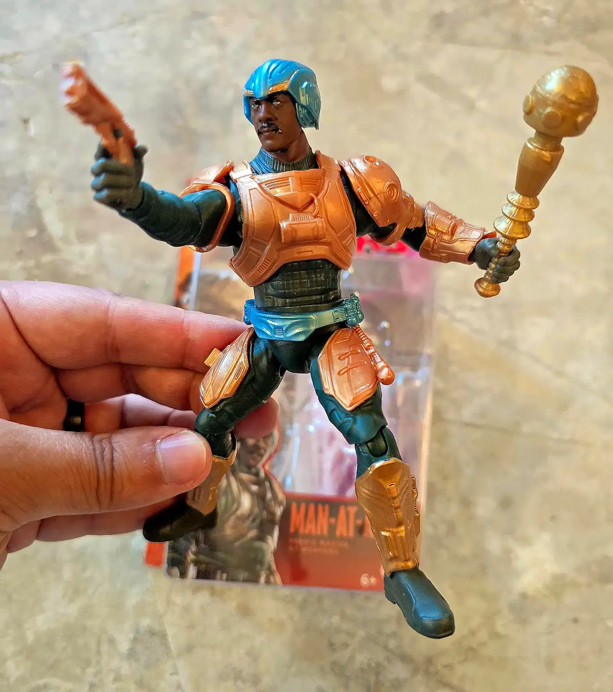 Man At Arms v2 MOTU Core In Hand Iamges 1
