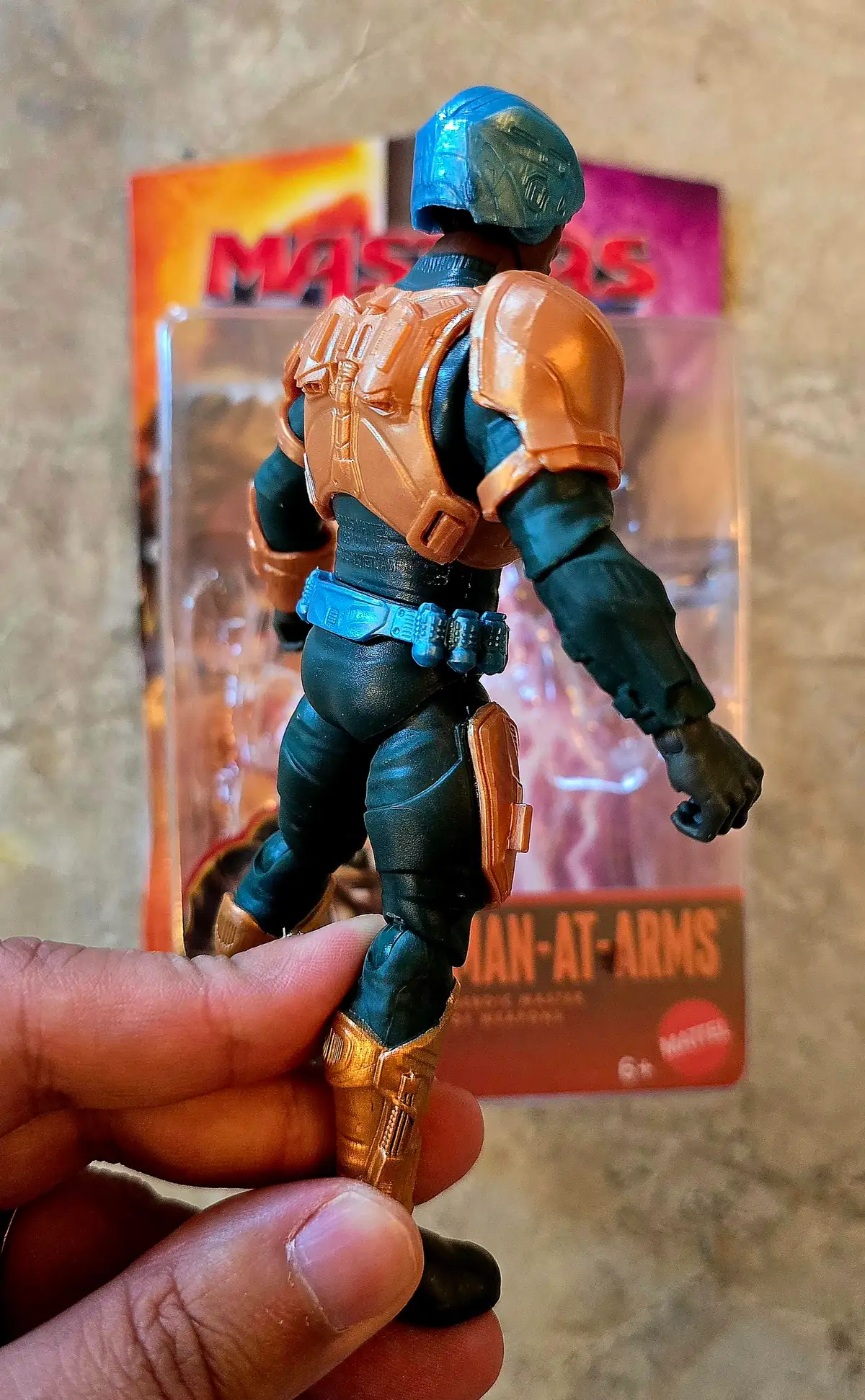 Man At Arms v2 MOTU Core In Hand Iamges 3