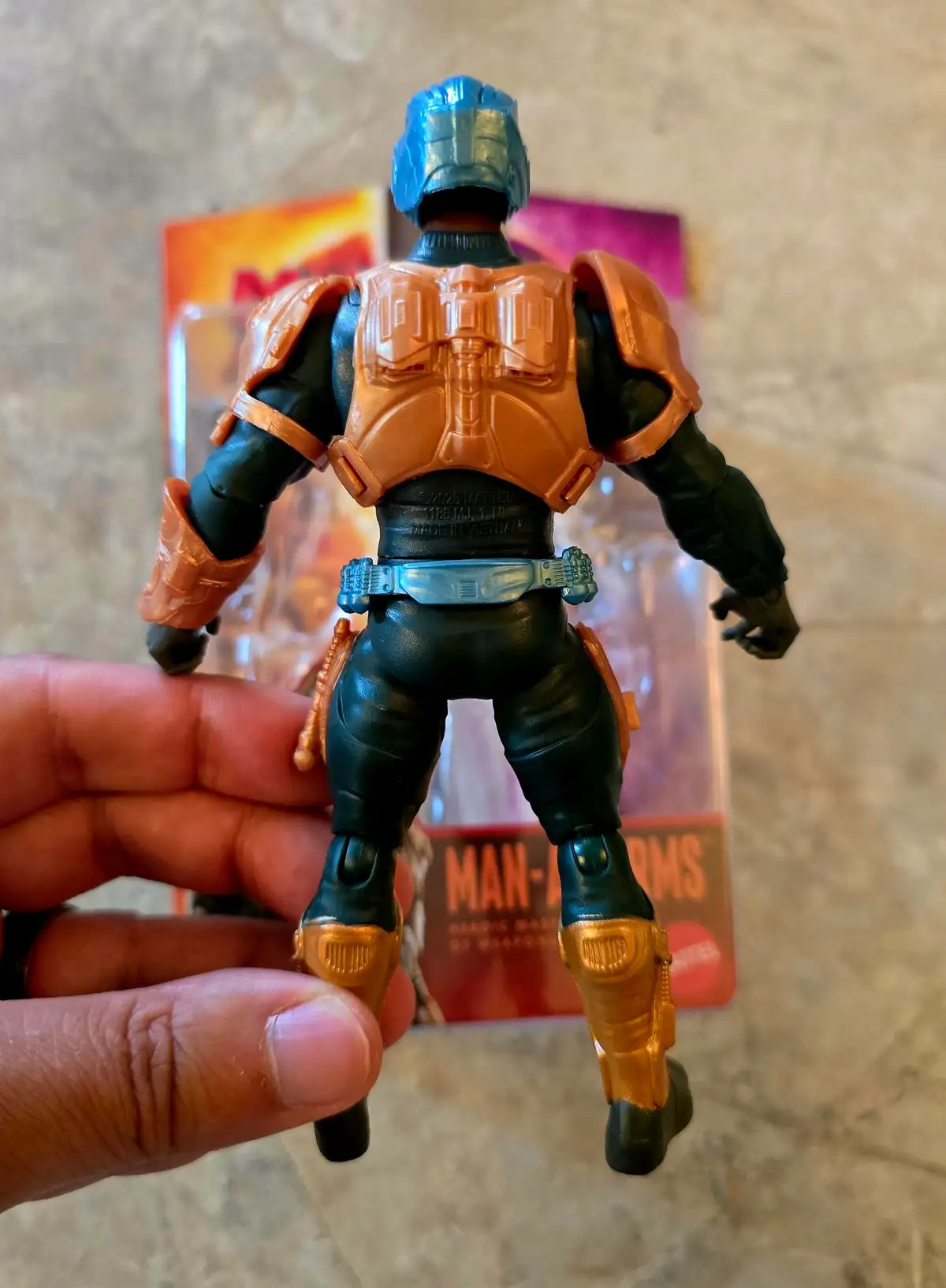 Man At Arms v2 MOTU Core In Hand Iamges 5