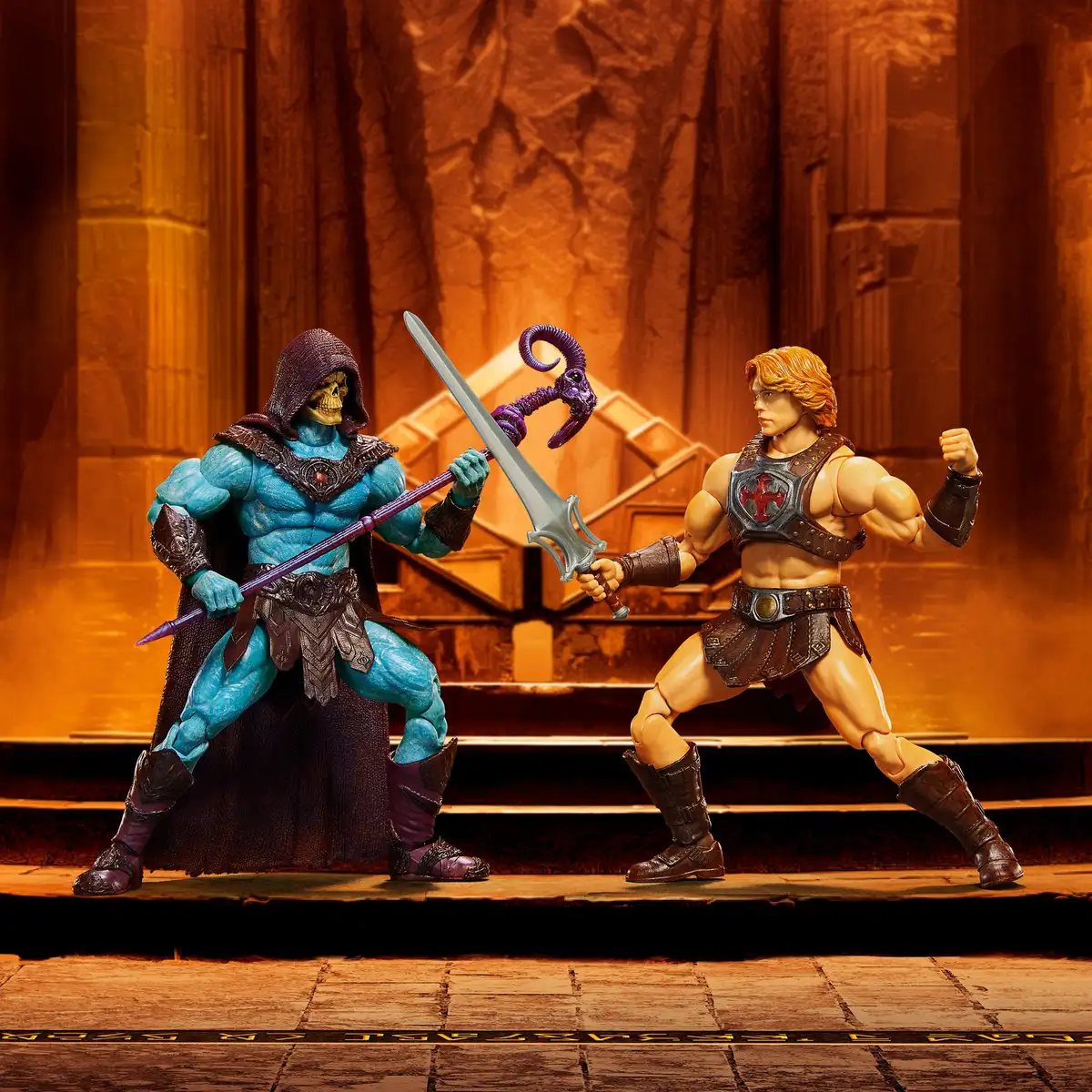 Masters of the Universe Chronicles He Man and Skeletor Action Figure 2 Pack 01