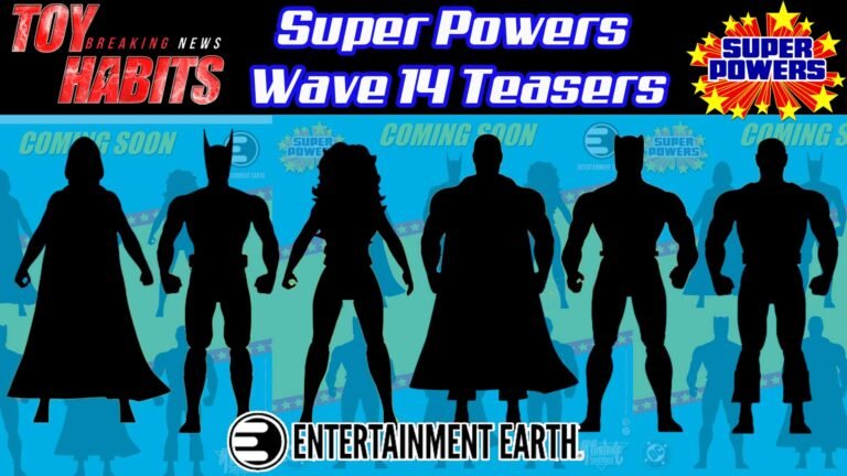 McFarlane DC Super Powers Entertainment Earth Exclusives Wave 14 Teaser