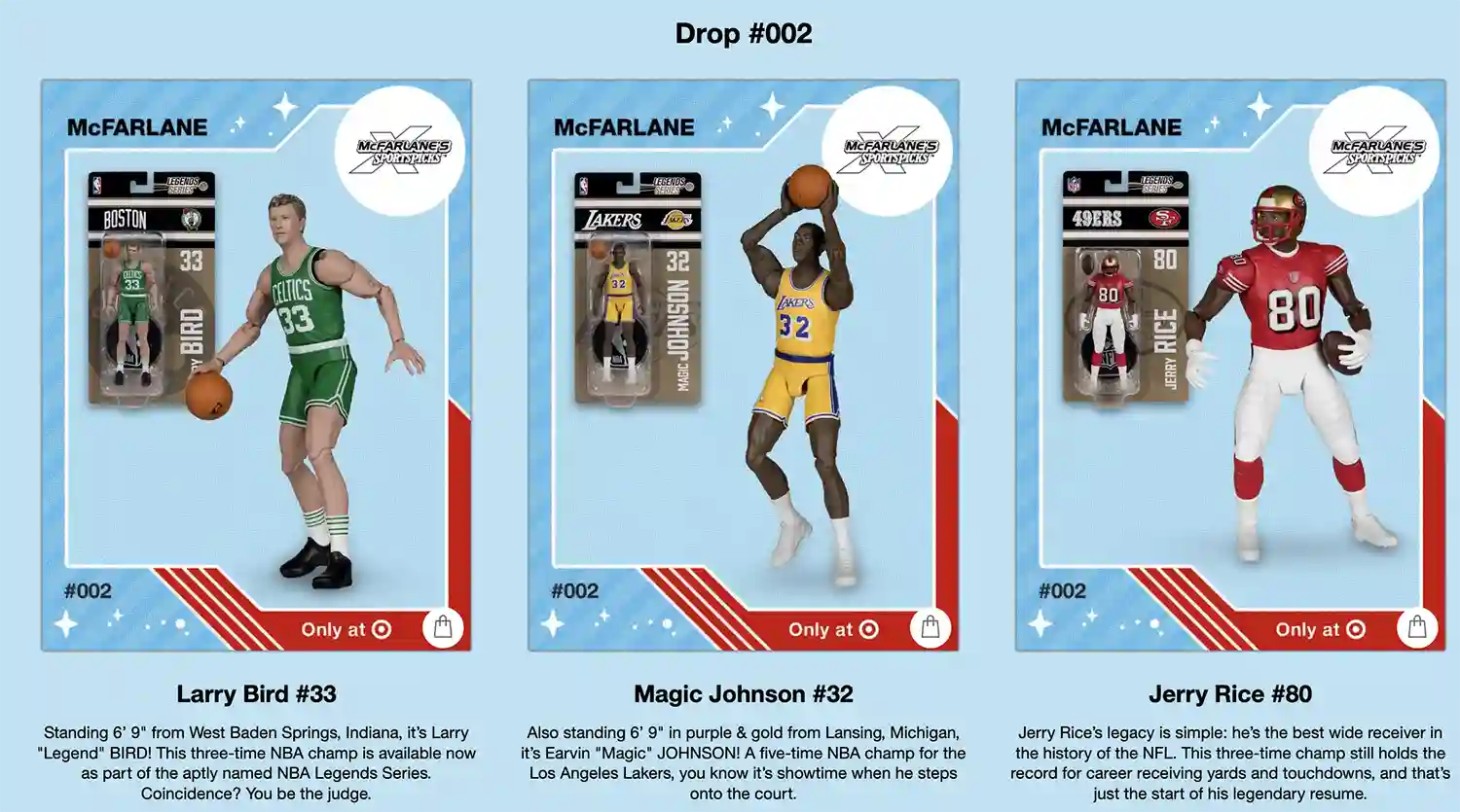 McFarlane Sports Legends Target Summer Geek Out 2026 Drop 2