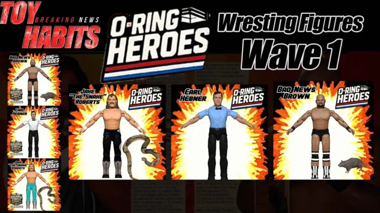 O-Ring Heroes Wave 1 KWK Wrestling Figures
