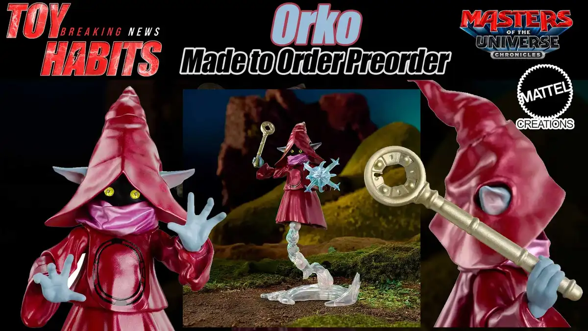 Orko MOTU Chronicles Mattel Creations Made to Order Exclusive Preorder