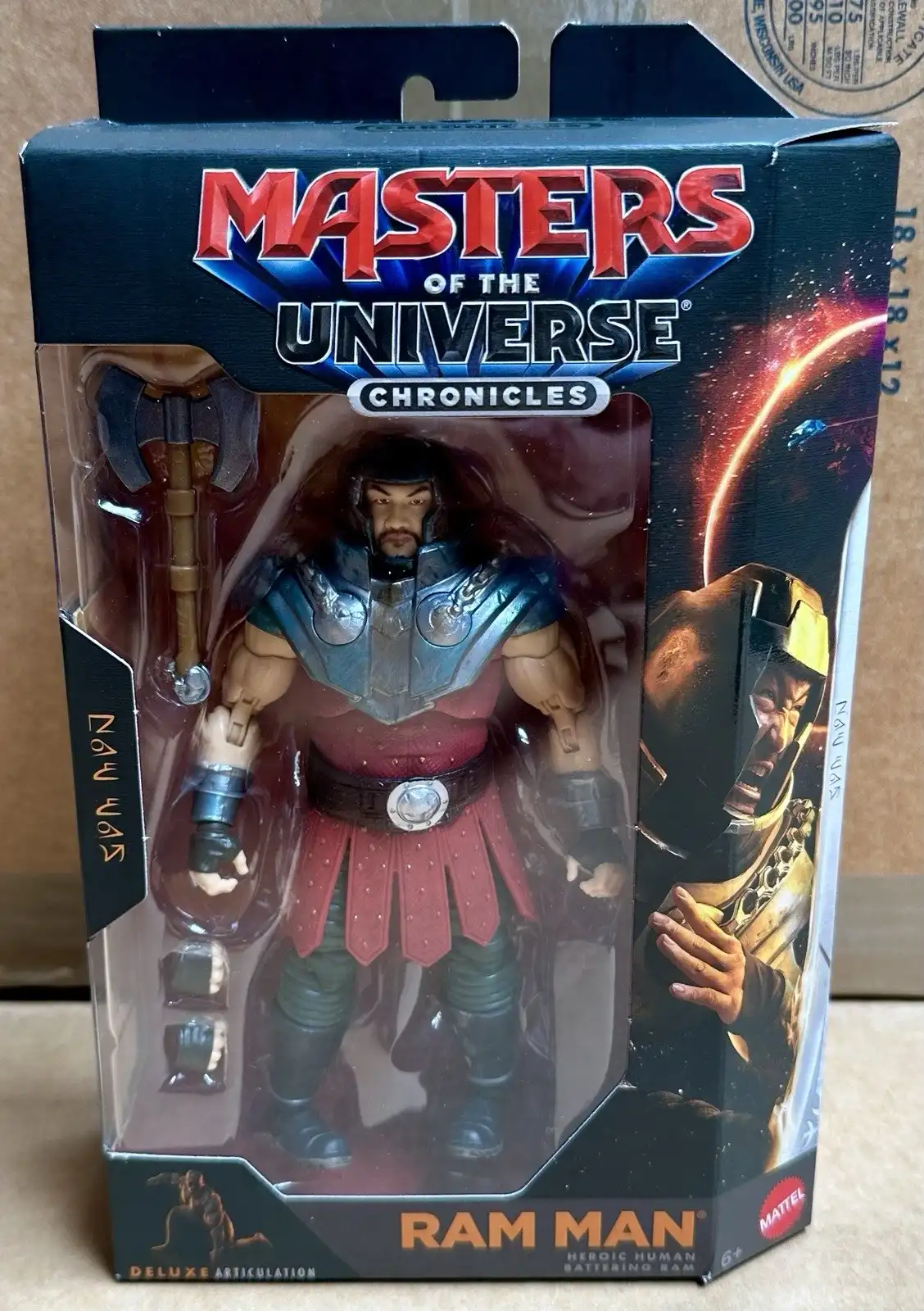 Ram Man MOTU Chronclines Wave 3 In Package 1e