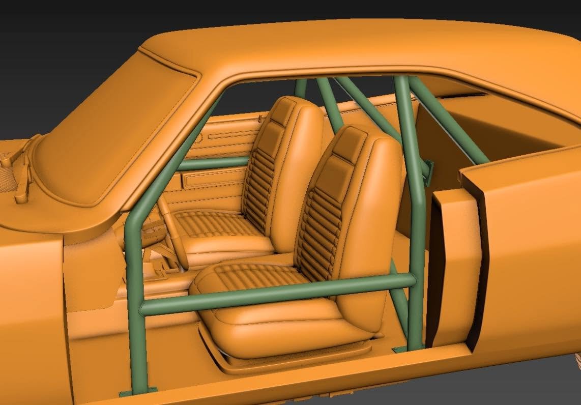 Ramen Racer Tiger Orange v2 Digital Render Tease